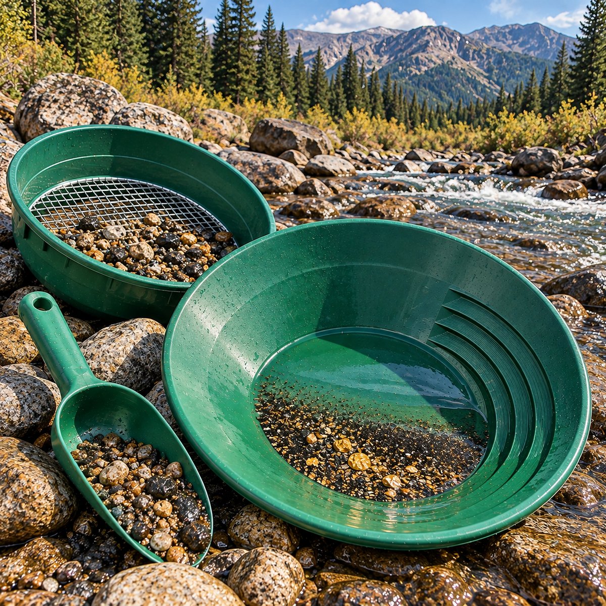 Gold Panning & Classification