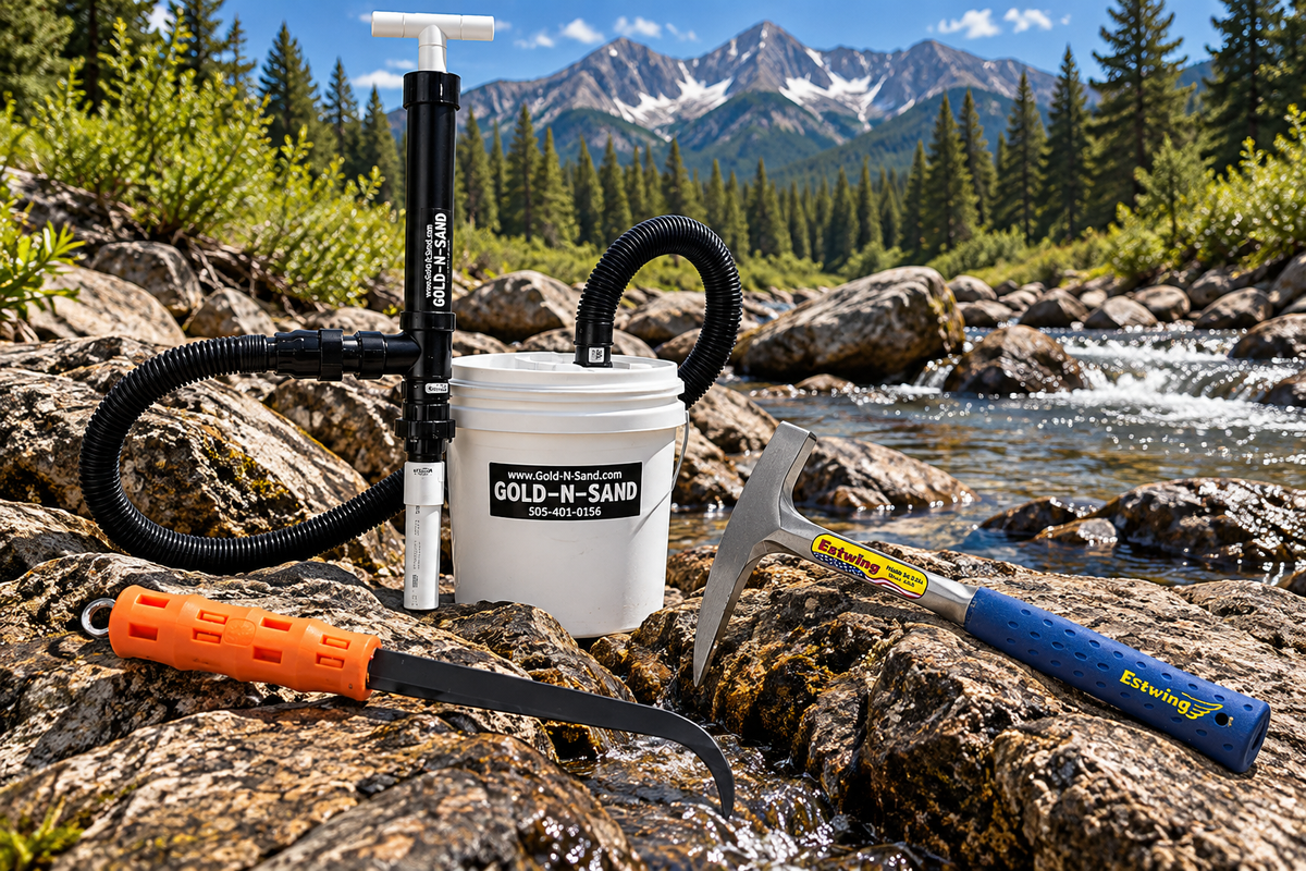 Prospecting, Crevicing & Bedrock Tools