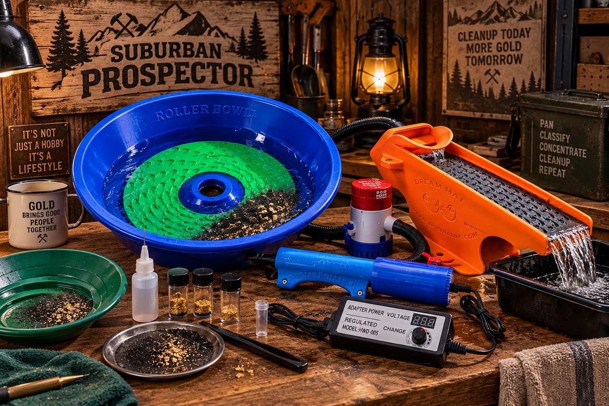 Fine Gold Recovery & Cleanup