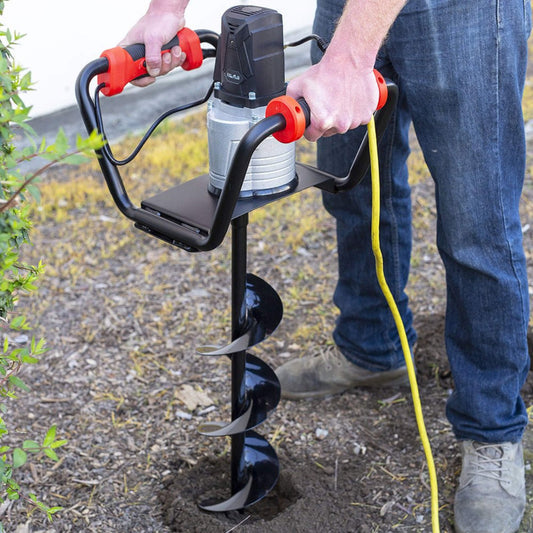 Heavy-Duty 1500W Electric Post Hole Digger Auger With 6-Inch Auger Bit (SAK14785)
