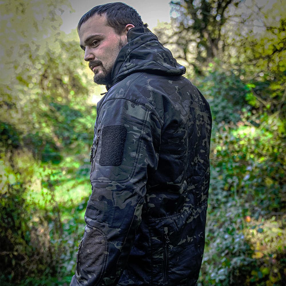 Army Outdoor Tactical Waterproof Softshell Fleece Jacket