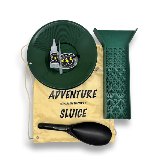 Adventure Sluice Box Gold Pan Kit | Gold Prospecting Equipment