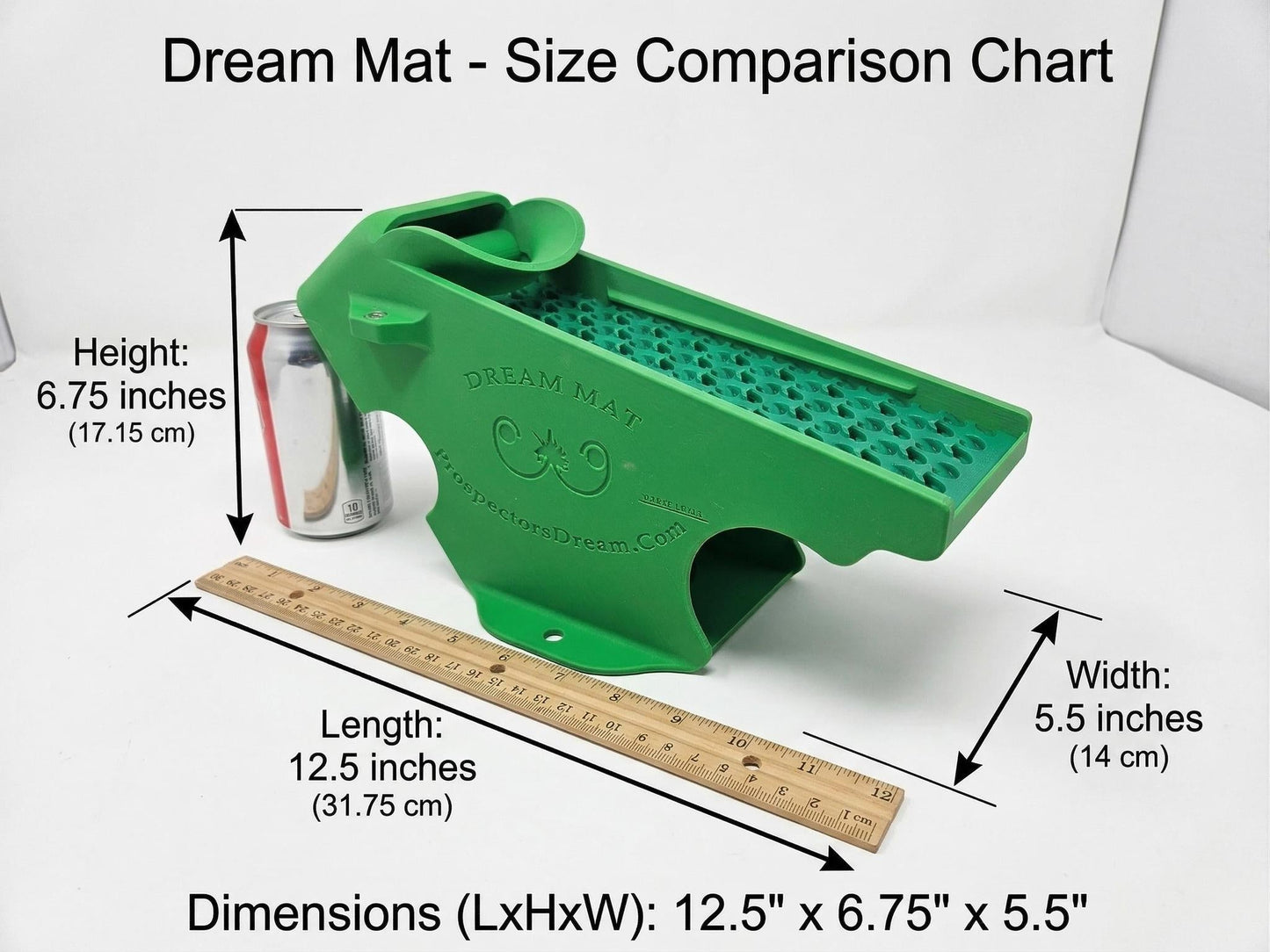 Gold Clean Up Buddy - 12V Kit (500gph) - Dream Mat Exclusive Sluice Box | Gold Prospecting Equipment